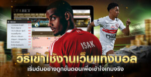 วิธีเข้าใช้งานเว็บแทงบอล